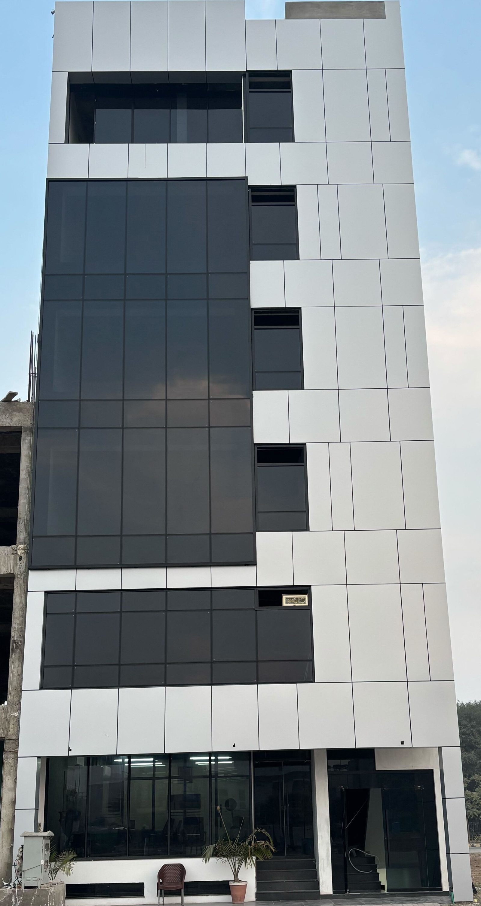 Prime Coworking building — shared office space in Etihad Town, Lahore